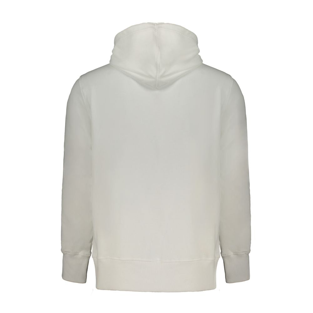 Sweat à capuche Calvin Klein homme en coton blanc – CA-29539
