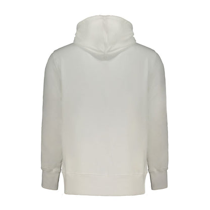 Sweat à capuche Calvin Klein homme en coton blanc – CA-29539