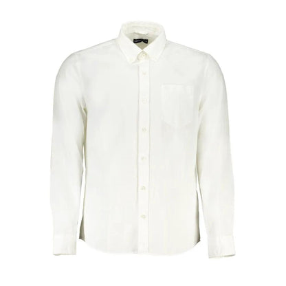 North Sails White Cotton Men Shirt by North Sails