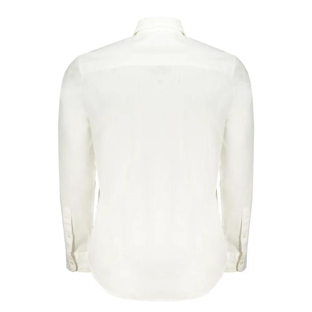North Sails White Cotton Men Shirt by North Sails