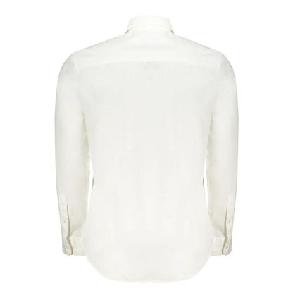 North Sails White Cotton Men Shirt by North Sails