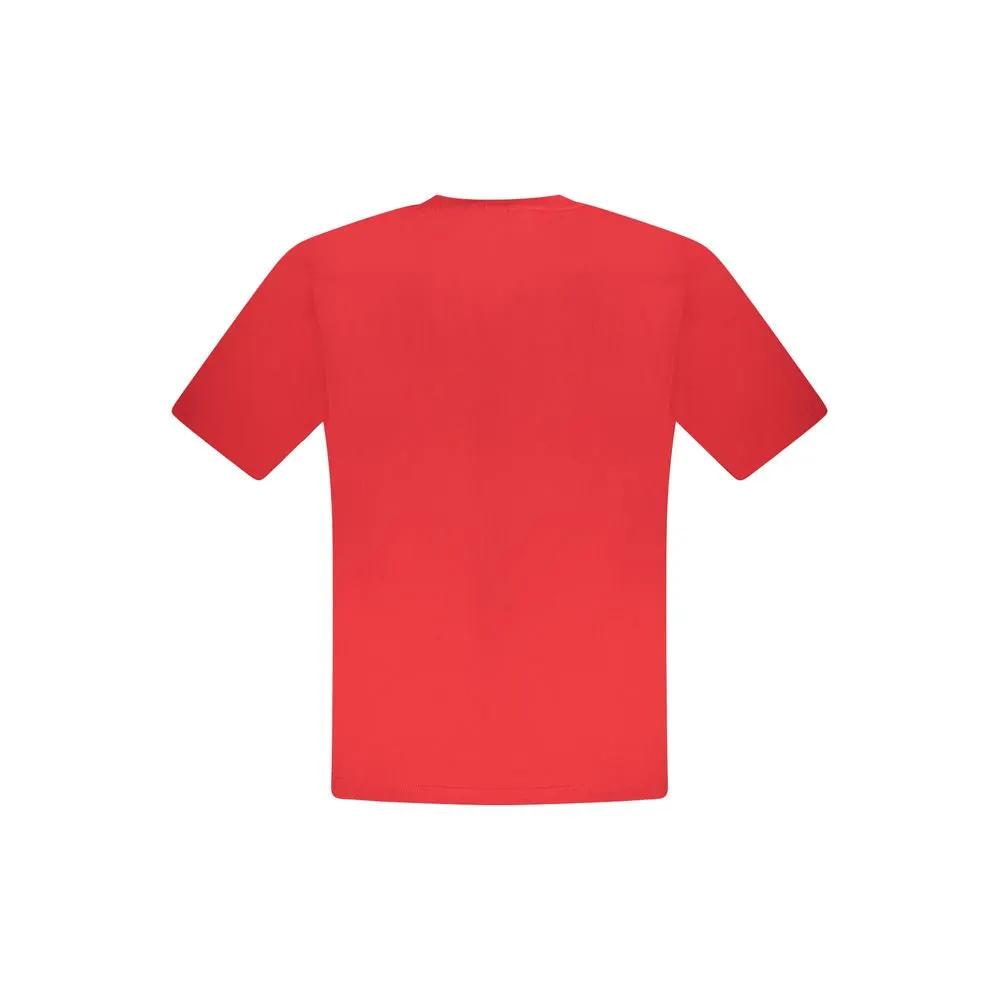 North Sails Rosso Cotton Men T-Shirt by North Sails
