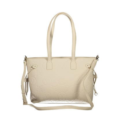 Valentino Beige Polyethylene Handbag