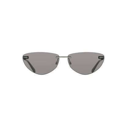 Calvin Klein Black Metal Women Sunglass by Calvin Klein