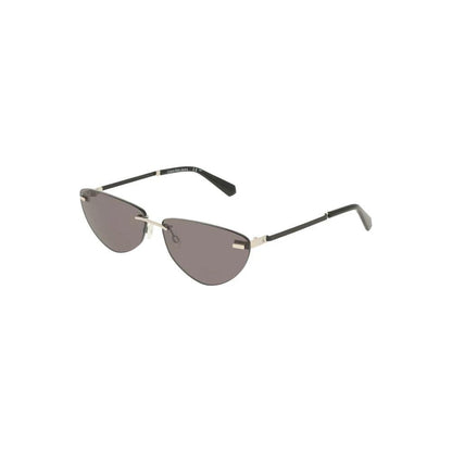 Calvin Klein Black Metal Women Sunglass by Calvin Klein