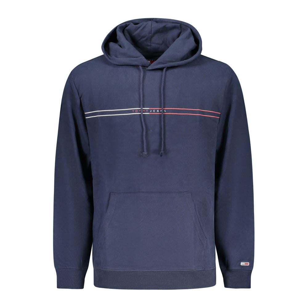 Sweat à capuche Tommy Hilfiger homme en coton bleu – TO-38437