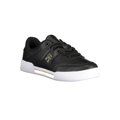 Tommy Hilfiger Black Polyester Women Sneaker