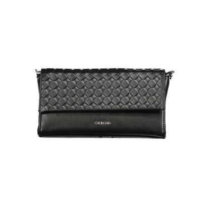 Calvin Klein "Black Polyester Women Shoulder Bag" by Calvin Klein