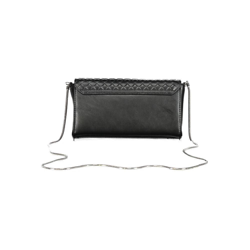 Calvin Klein "Black Polyester Women Shoulder Bag" by Calvin Klein