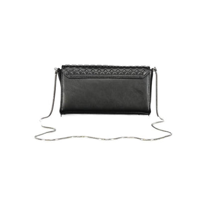Calvin Klein "Black Polyester Women Shoulder Bag" by Calvin Klein