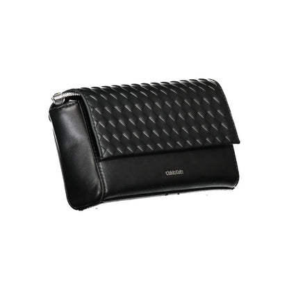 Calvin Klein "Black Polyester Women Shoulder Bag" by Calvin Klein