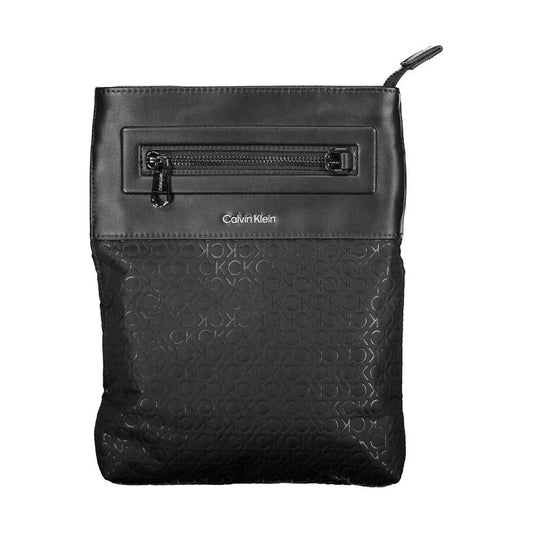 Calvin Klein Black Polyester Men's Shoulder Bag by Calvin Klein