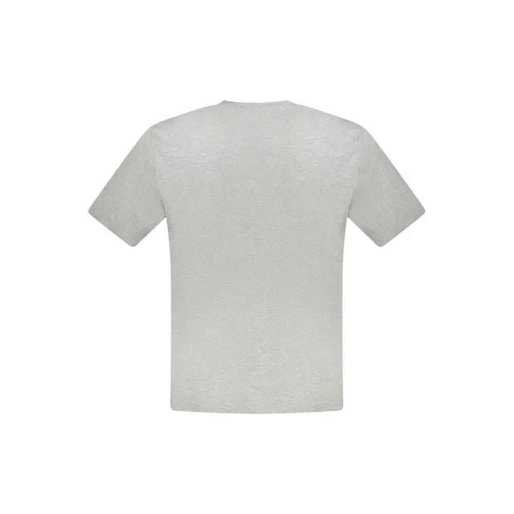 North Sails Gray Cotton Men's T-Shirt by North Sails