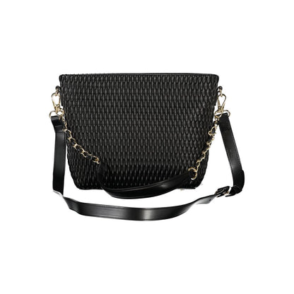 Valentino Black Polyethylene Handbag