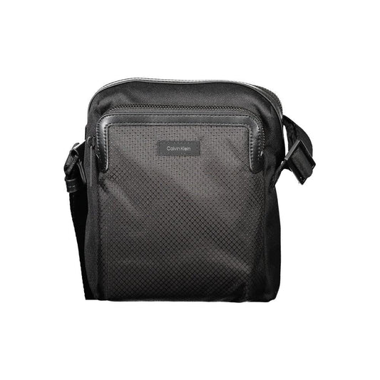 Calvin Klein Black Polyester Men's Shoulder Bag by Calvin Klein