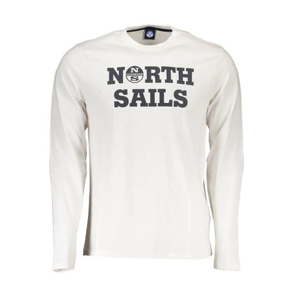 North Sails Bianco Cotton Men T-Shirt by North Sails