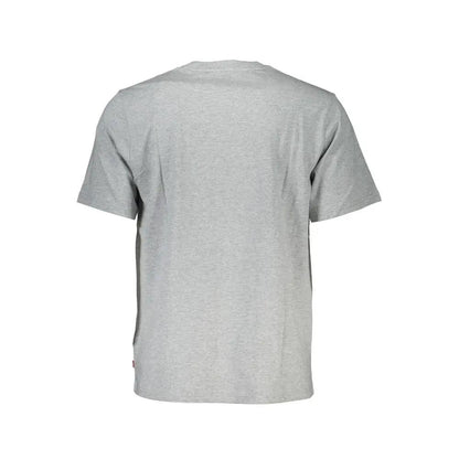 Levi's Grigio Cotton Men T-Shirt by Levi's
