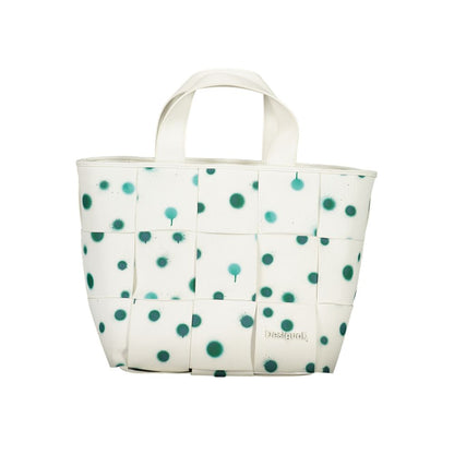 Sac à main Desigual femme en polyuréthane blanc – DE-28956