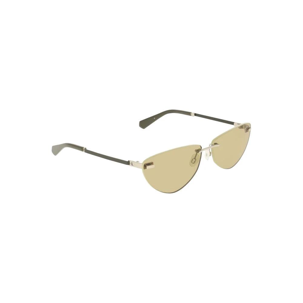 Calvin Klein Verde Metallo Woman Sunglass by Calvin Klein