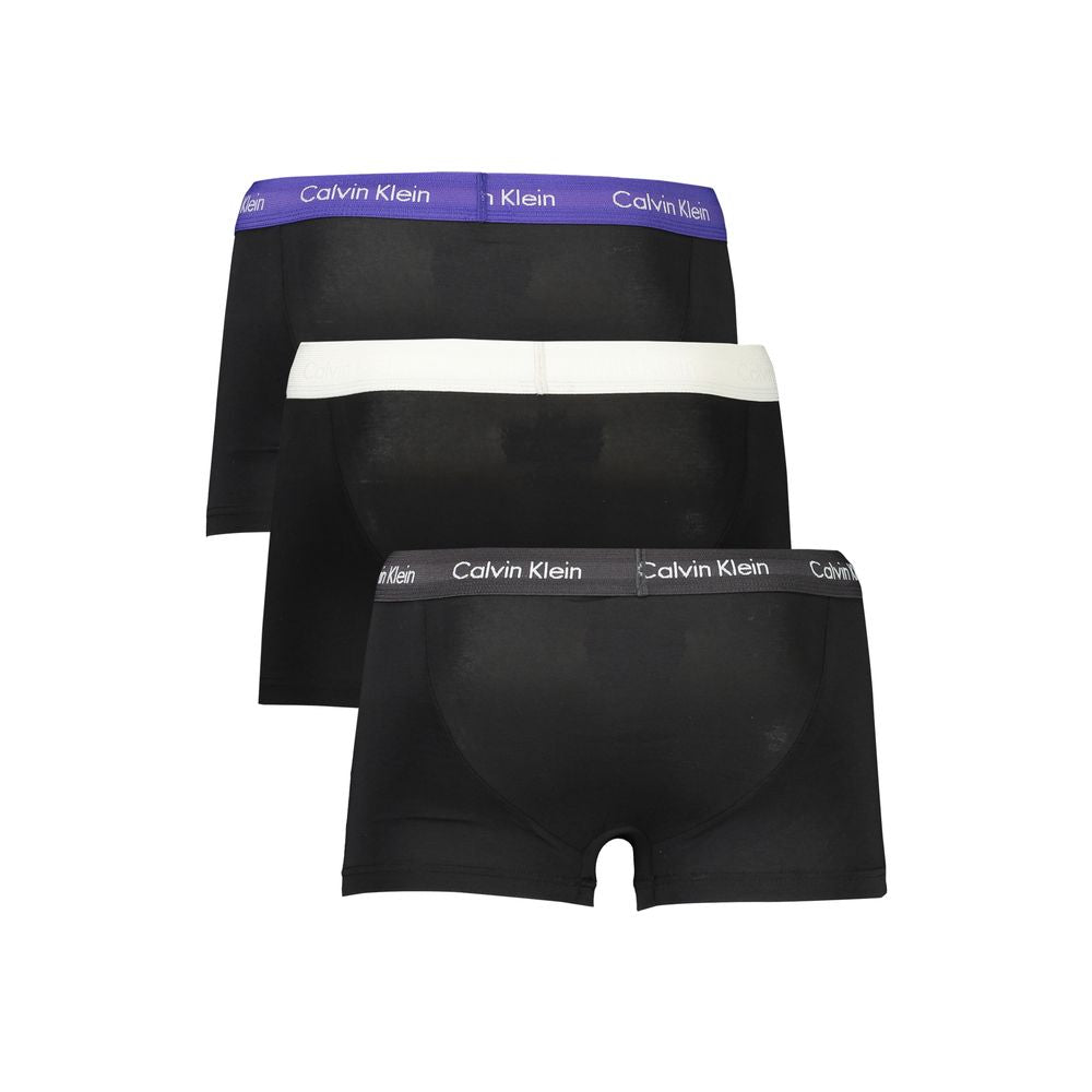 Calvin Klein Black Cotton Men's Boxer