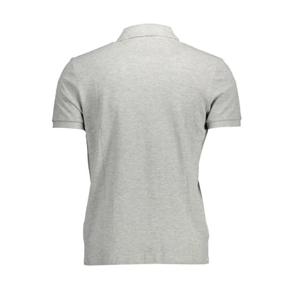North Sails Gray Cotton Men Polo by North Sails