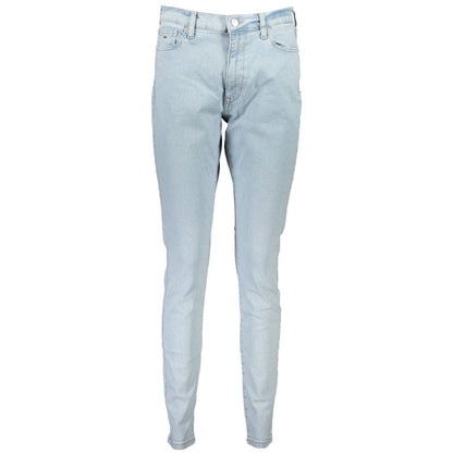 Jean Tommy Hilfiger femme Sylvia en coton bleu – TO-18626