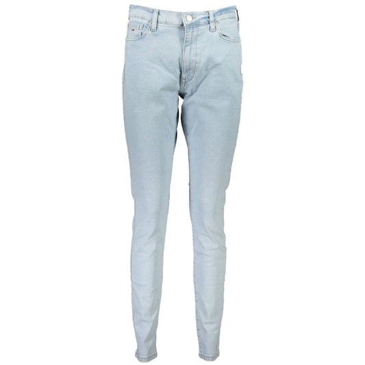 Jean Tommy Hilfiger femme Sylvia en coton bleu – TO-18626