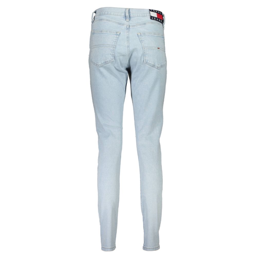 Jean Tommy Hilfiger femme Sylvia en coton bleu – TO-18626
