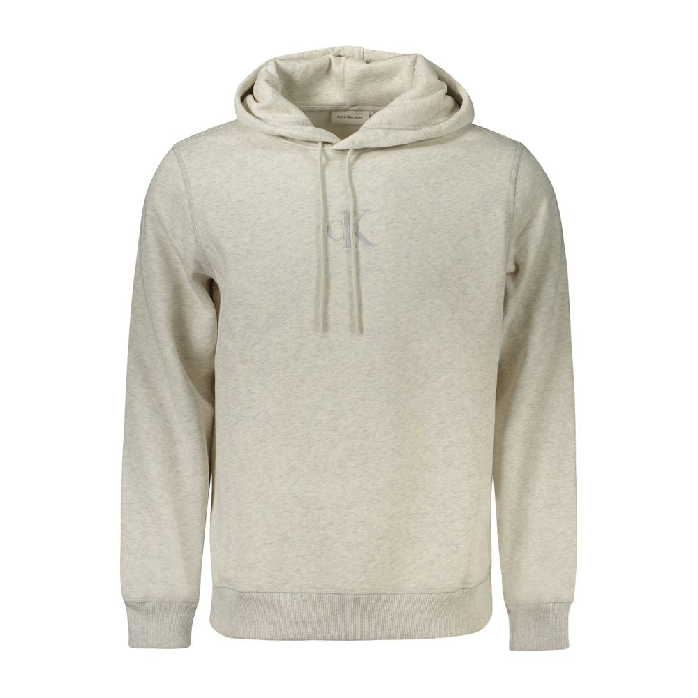 Sweat à capuche Calvin Klein homme en coton gris – CA-32970