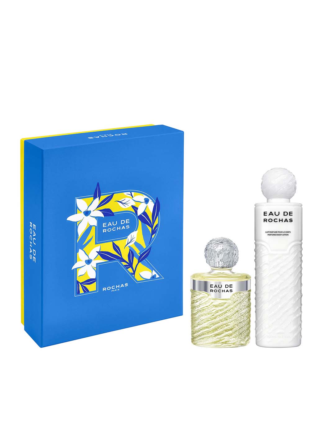 Coffret Eau de Rochas Eau de Toilette 220 ml et Lotion pour le Corps 500 ml