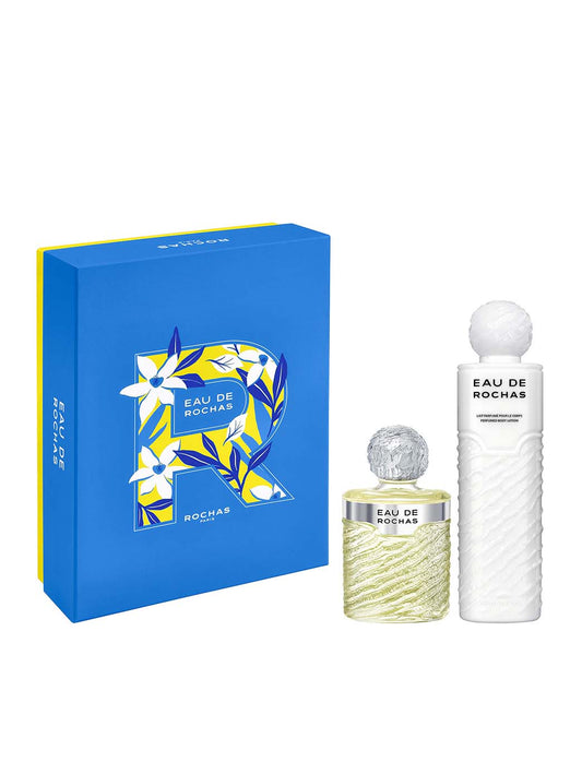 Coffret Eau de Rochas Eau de Toilette 220 ml et Lotion pour le Corps 500 ml