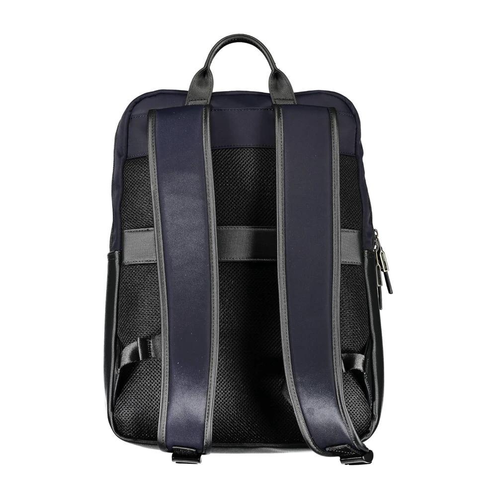 Tommy Hilfiger Blue Polyurethane Backpack Tommy Hilfiger Blue Polyurethane Men main image 3