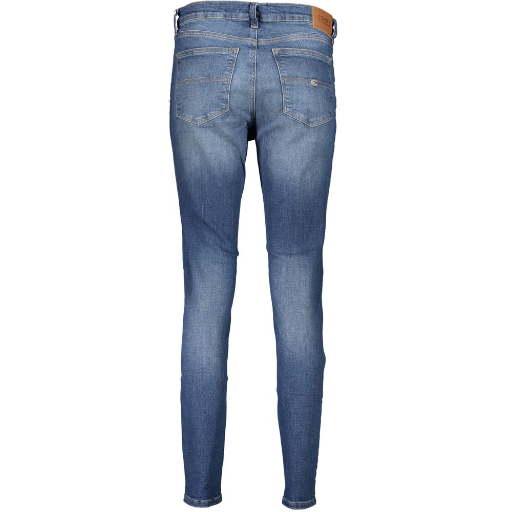Jean Tommy Hilfiger femme skinny en coton bleu – TO-25204