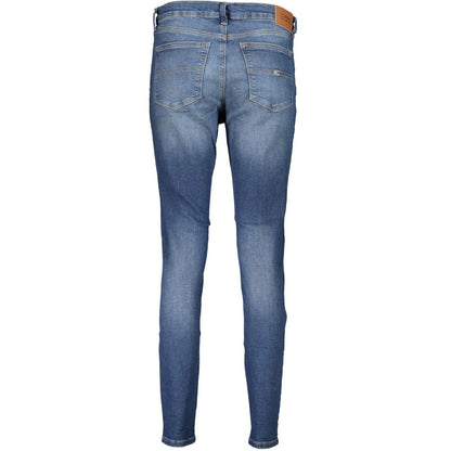Jean Tommy Hilfiger femme skinny en coton bleu – TO-25204