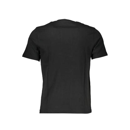 North Sails Black Cotton Men T-Shirt by North Sails