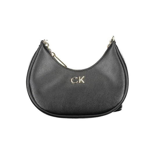 Calvin Klein Black Polyester Women Shoulder Bag by Calvin Klein
