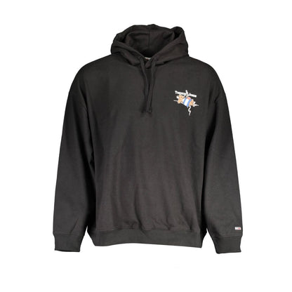 Sweat à capuche Tommy Hilfiger homme en coton noir – TO-17189