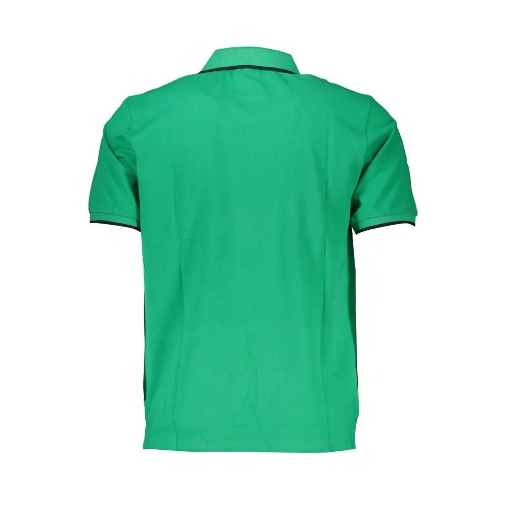 North Sails Verde Cotton Men Polo Shirt by North Sails