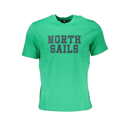North Sails Verde Cotton Men T-Shirt by North Sails