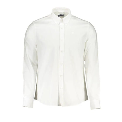 North Sails White Cotton Men's Shirt by North Sails