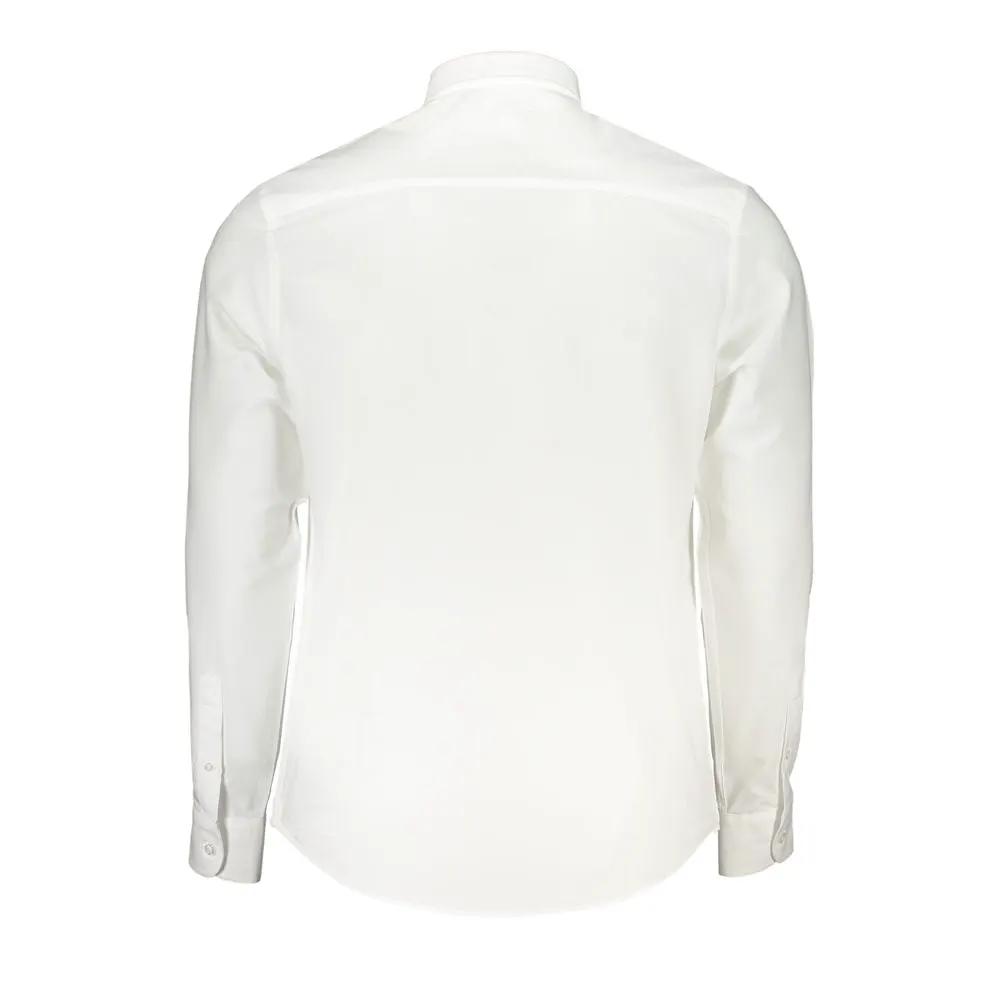 North Sails White Cotton Men's Shirt by North Sails