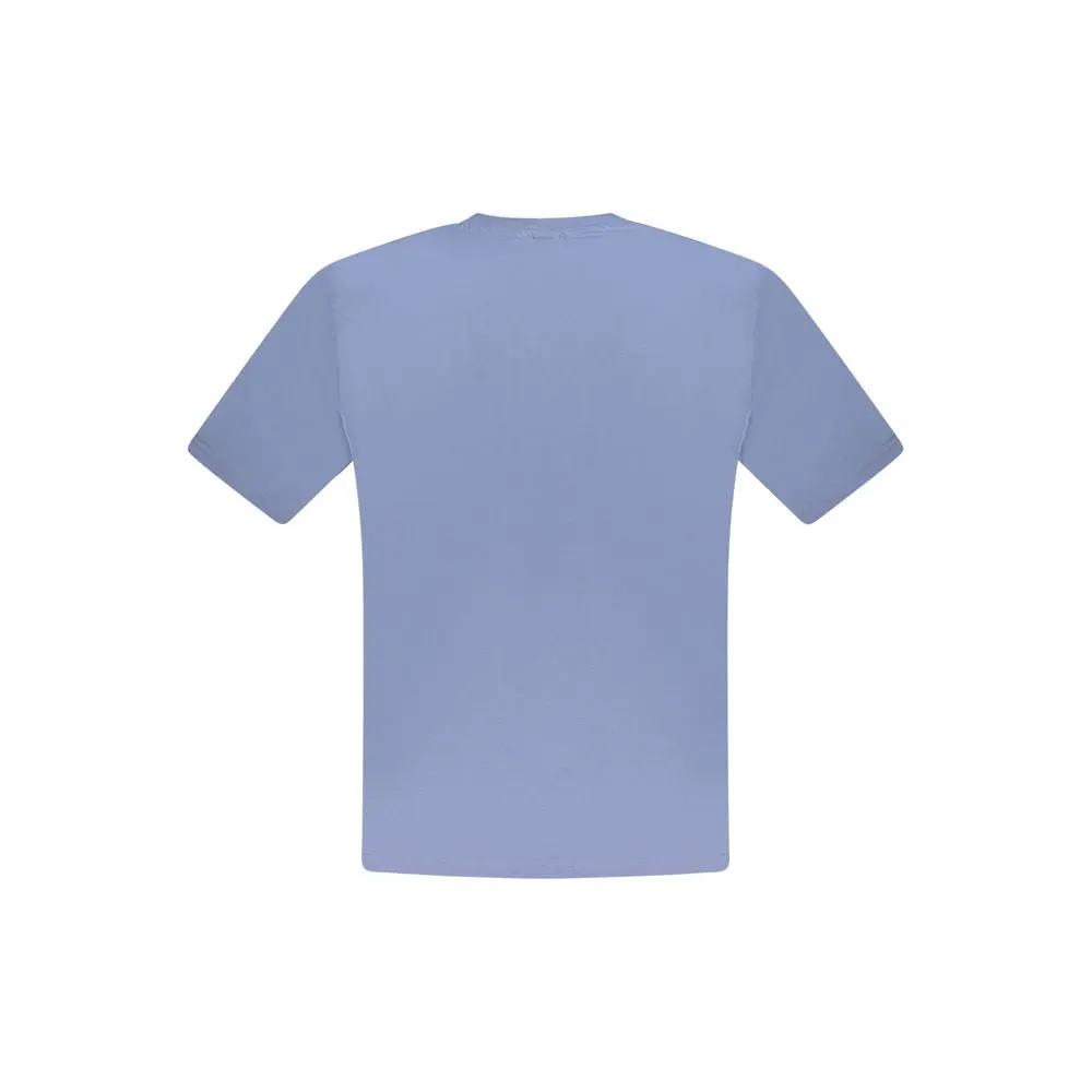 North Sails Blu Cotton Men T-Shirt by North Sails