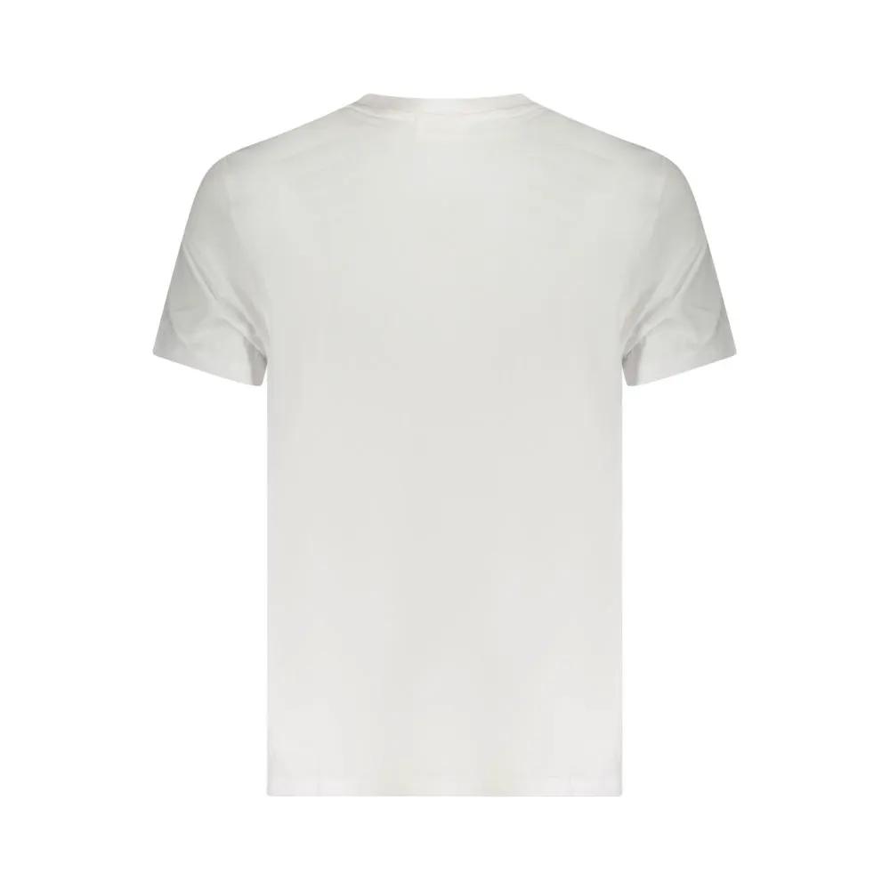 Calvin Klein Bianco Cotton Men T-Shirt by Calvin Klein