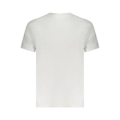 Calvin Klein Bianco Cotton Men T-Shirt by Calvin Klein