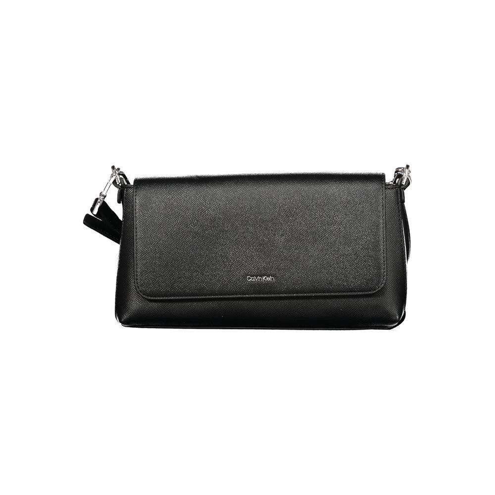 Calvin Klein Black Polyurethane Women's Handbag by Calvin Klein