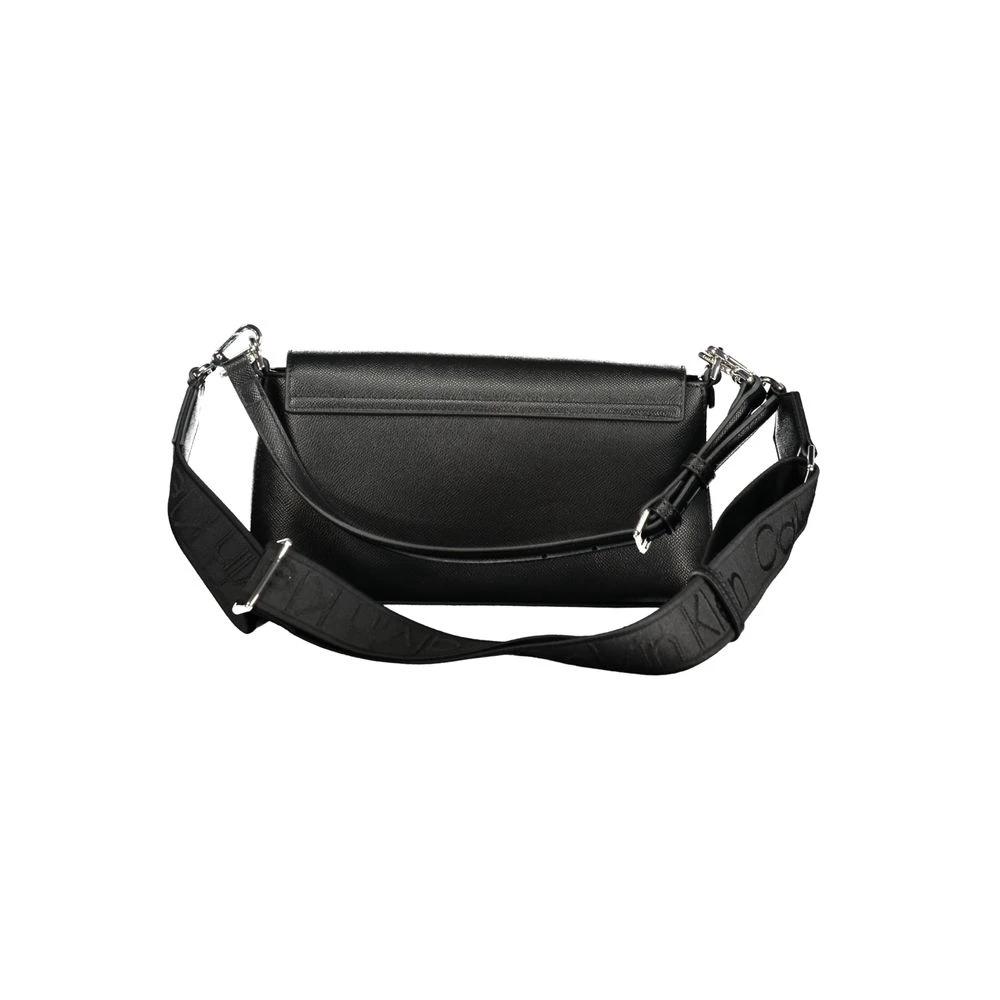 Calvin Klein Black Polyurethane Women's Handbag by Calvin Klein