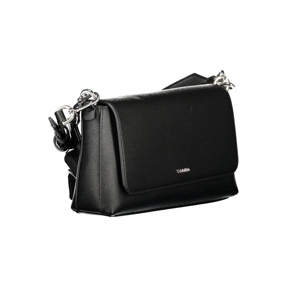 Calvin Klein Black Polyurethane Women's Handbag by Calvin Klein