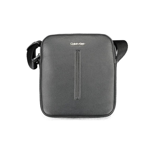 Calvin Klein Black Polyester Men's Shoulder Bag by Calvin Klein