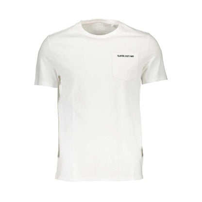 Guess Jeans Bianco Cotton Men's T-Shirt by Guess Jeans