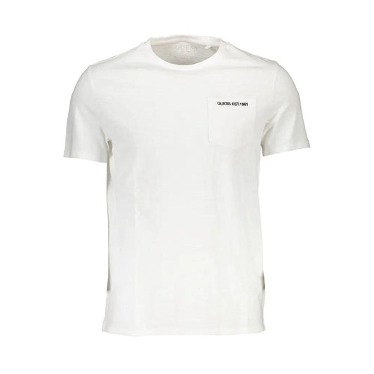 Guess Jeans Bianco Cotton Men's T-Shirt by Guess Jeans